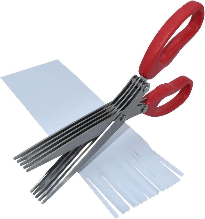 BCQLI Shredder Scissors,Designed To Cut Print Into Scraps That Can't be Read,Play a Role in Decompression - Image 1